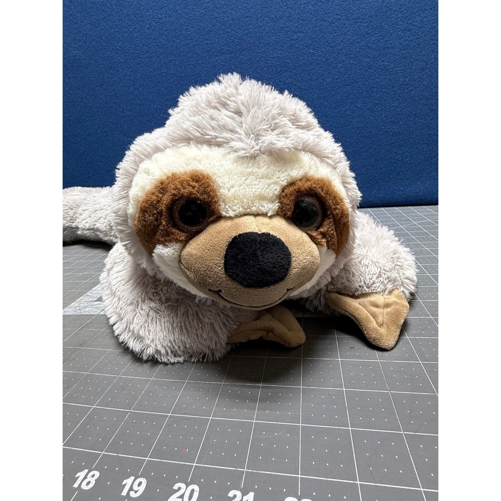 SLOTH 30" Laying‎ Plush Toy Gray Stuffed Animal Super Soft Mid wood Brands